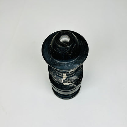 Cairn Candle Stand - Black