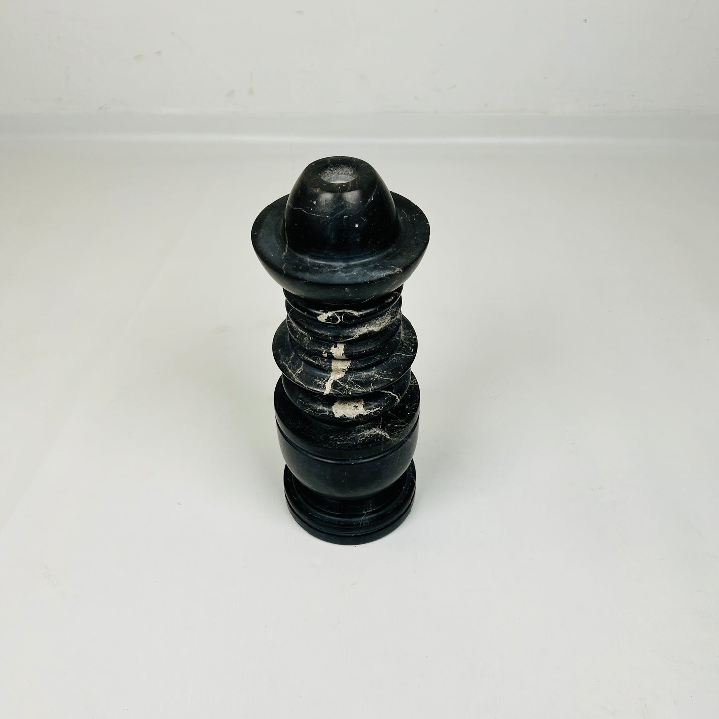 Cairn Candle Stand - Black