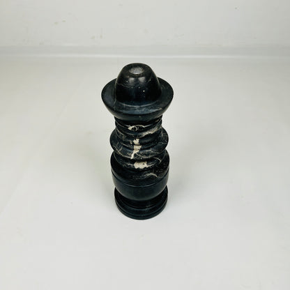 Cairn Candle Stand - Black