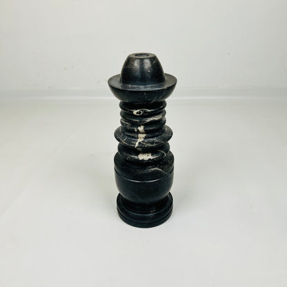 Cairn Candle Stand - Black