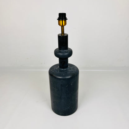 Bottleneck Table Lamp - Black