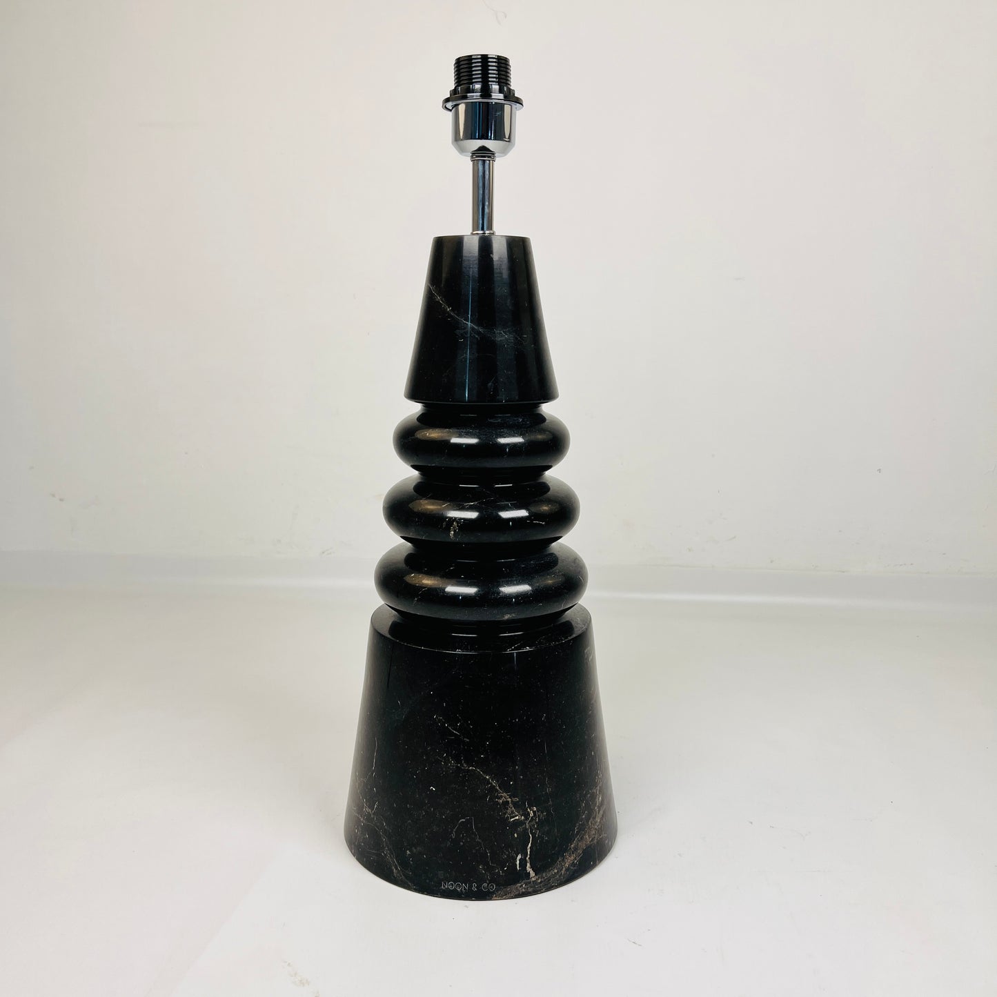 Spindle Table Lamp - Black