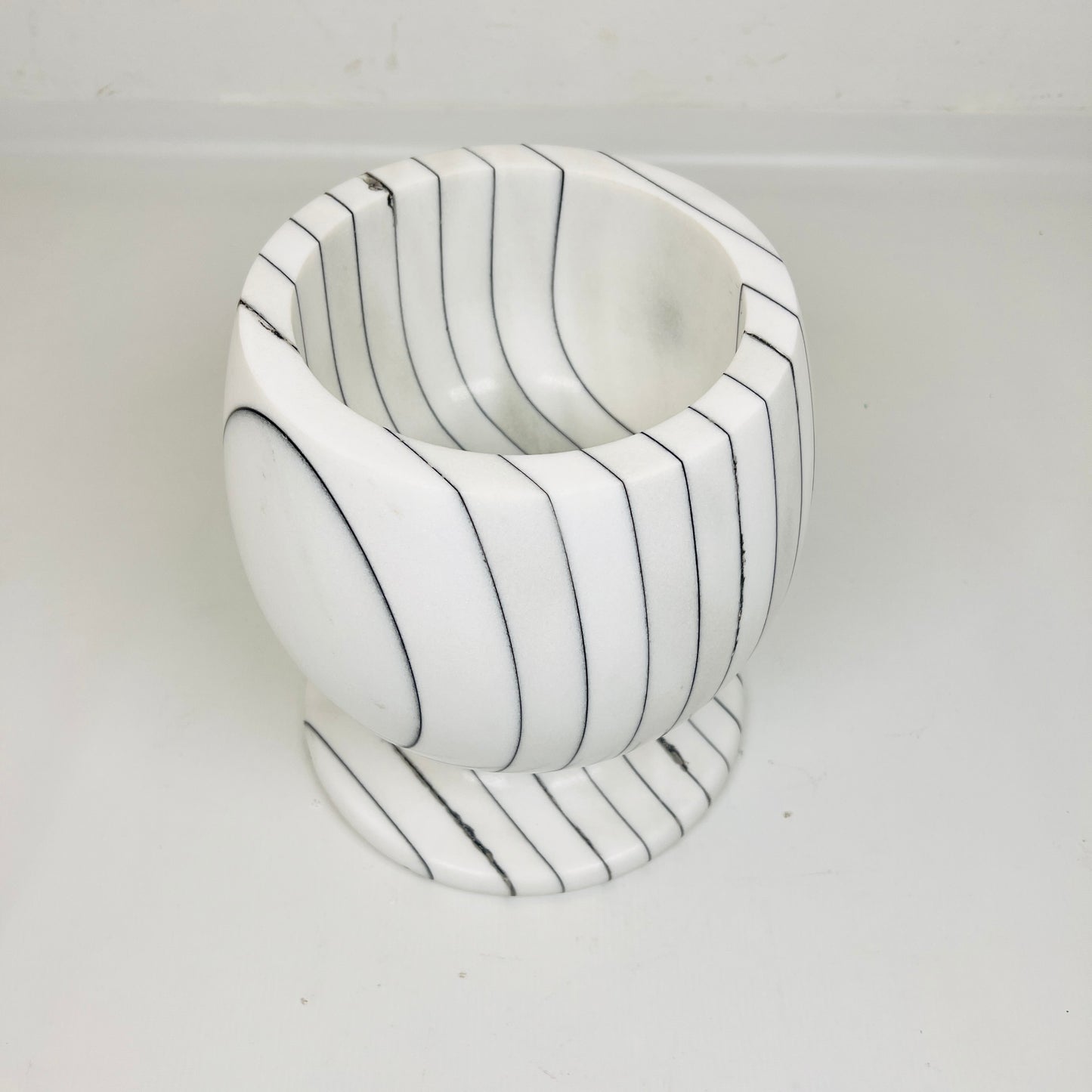 Pinstriped Marble Bowl