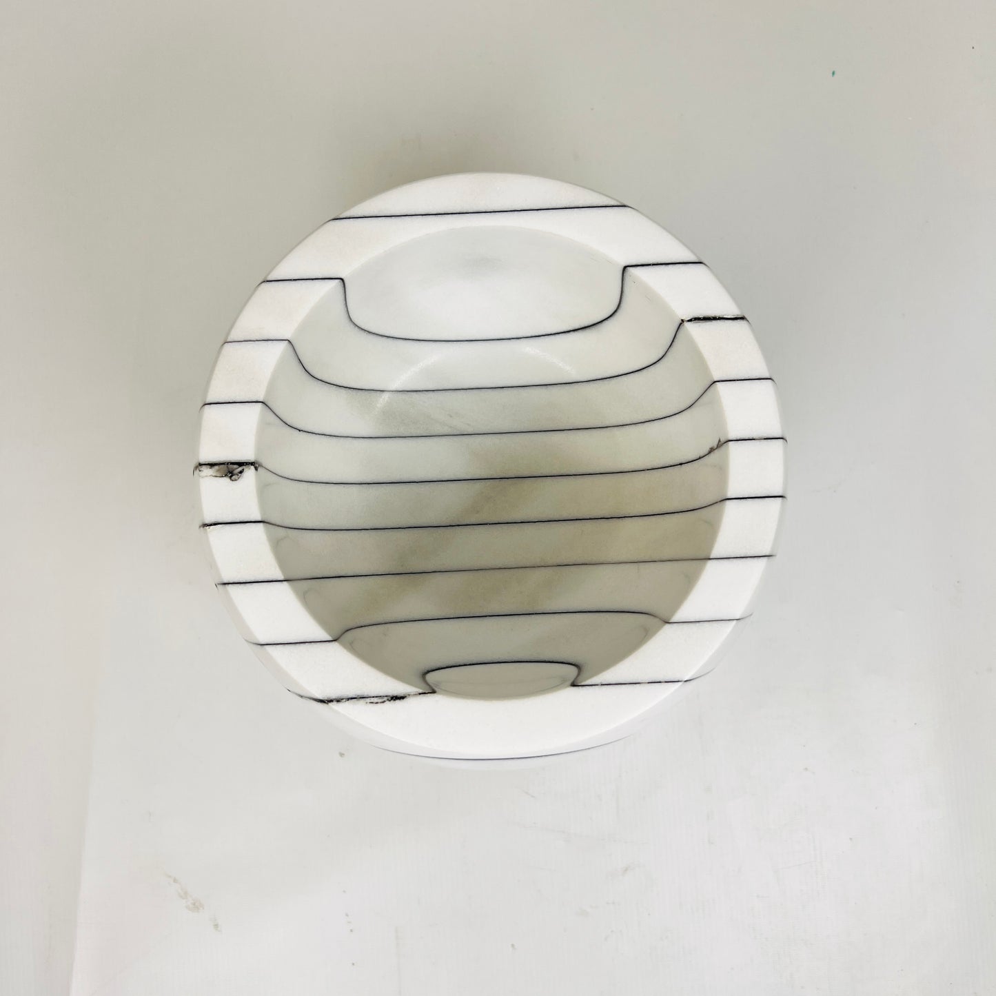 Pinstriped Marble Bowl
