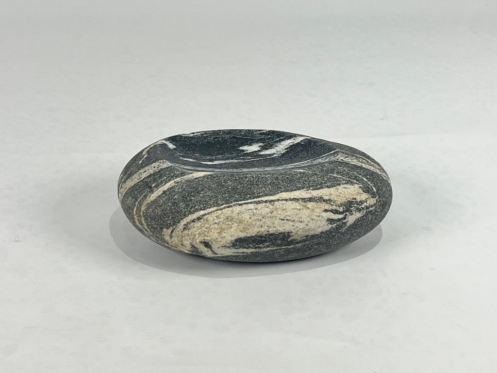 River Stone Streaked Soap Dish