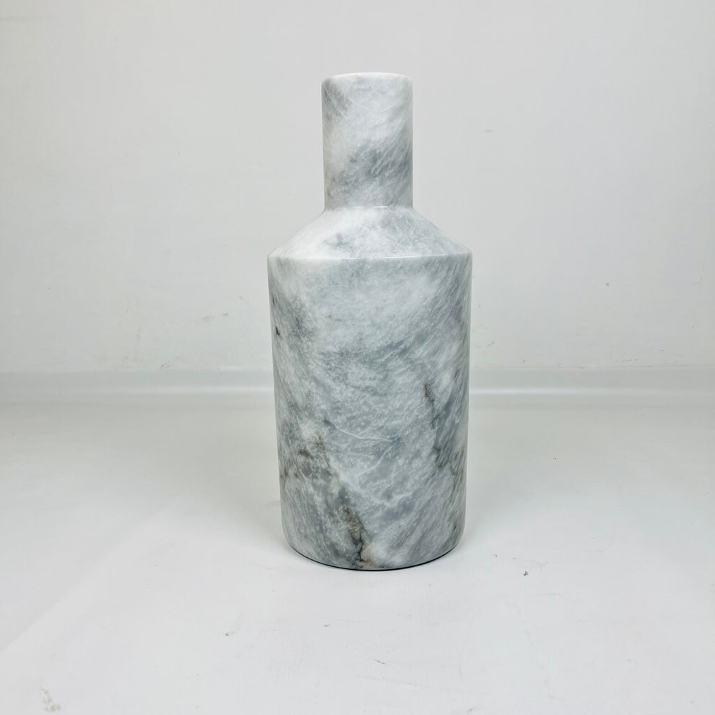 Bottle Grey Grazed Vase