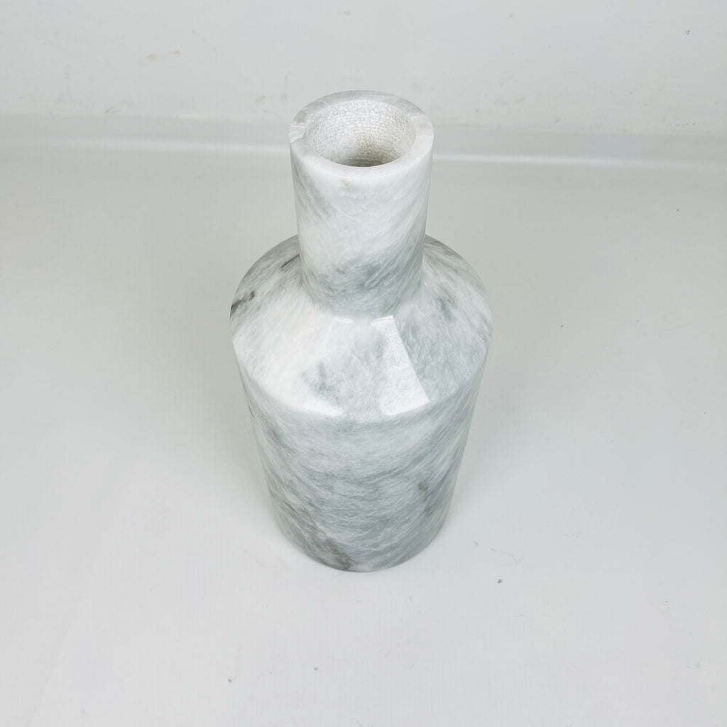 Bottle Grey Grazed Vase