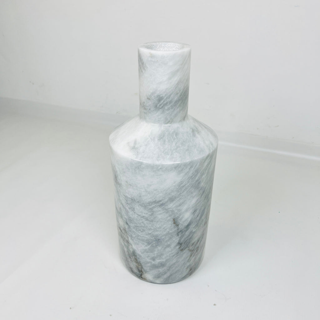 Bottle Grey Grazed Vase