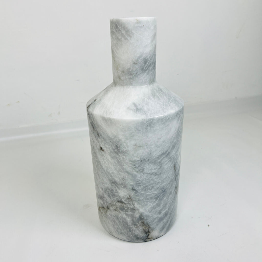 Bottle Grey Grazed Vase