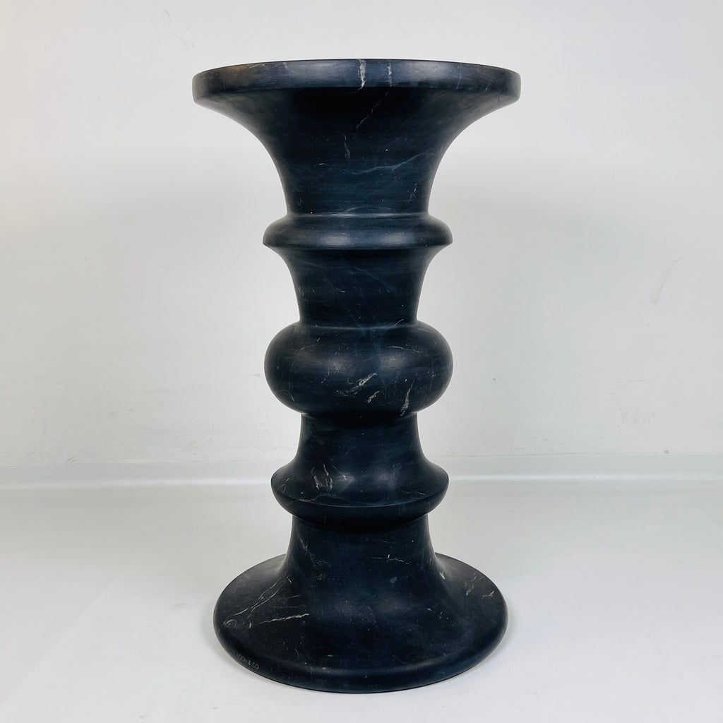 Black Grazed Solid Table