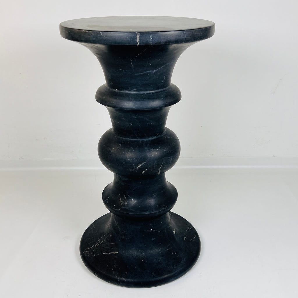 Black Grazed Solid Table