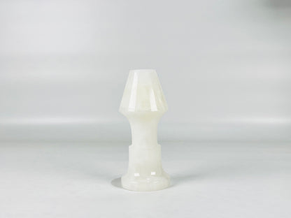 Frustum Capped Candle Stand  - Onyx