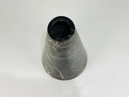 Funnel Vase - Black Polish
