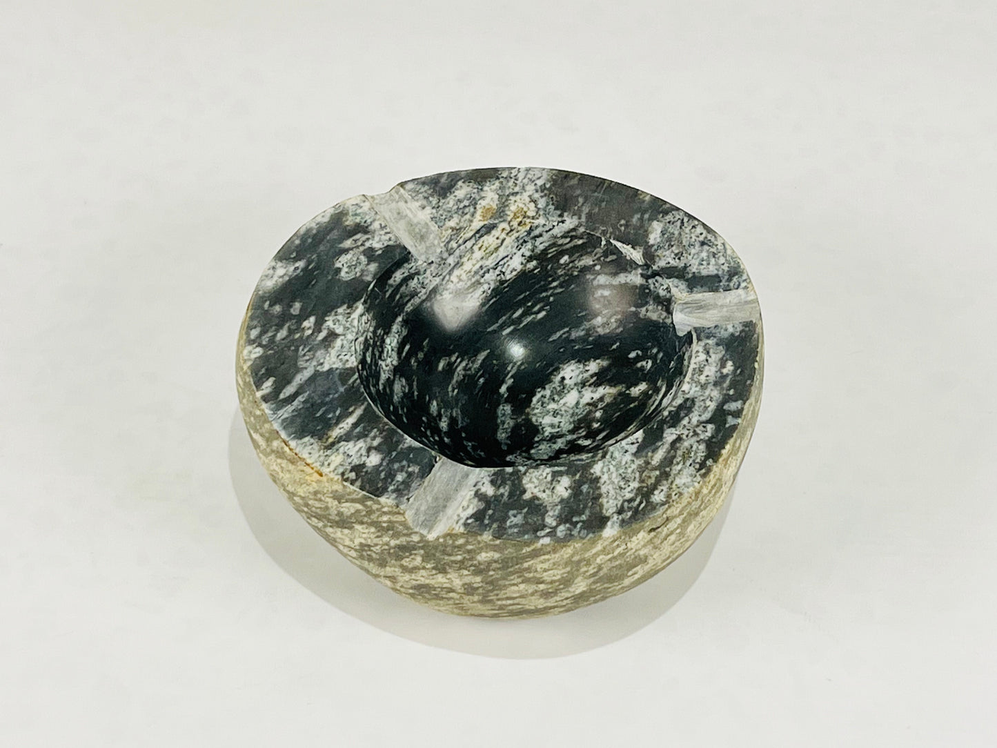 Black & Grey Ash Tray - Riverstone