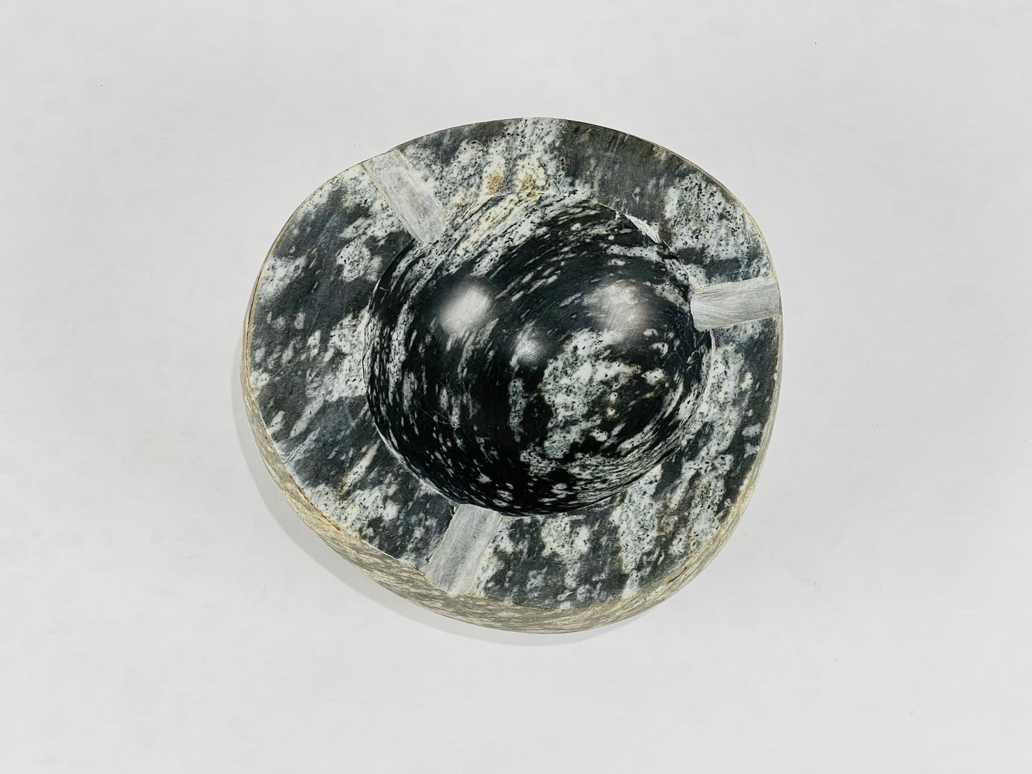 Black & Grey Ash Tray - Riverstone