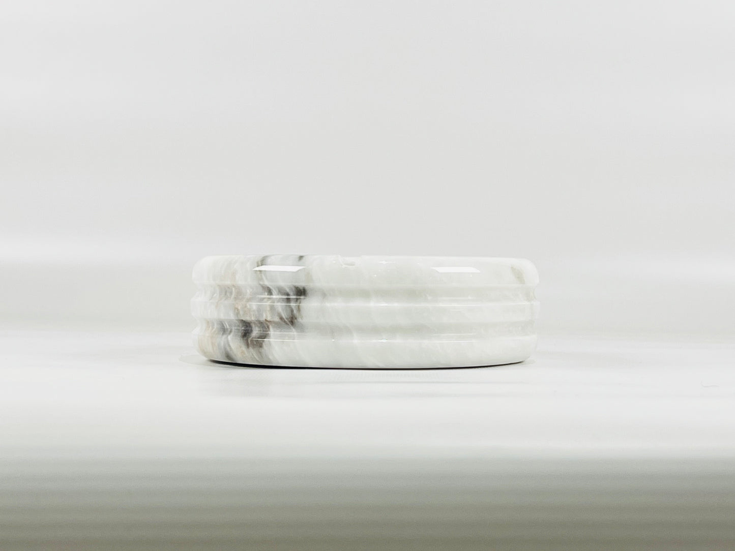 Stacked Rings Ash Tray - Gray