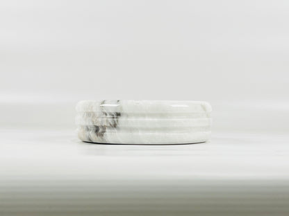 Stacked Rings Ash Tray - Gray