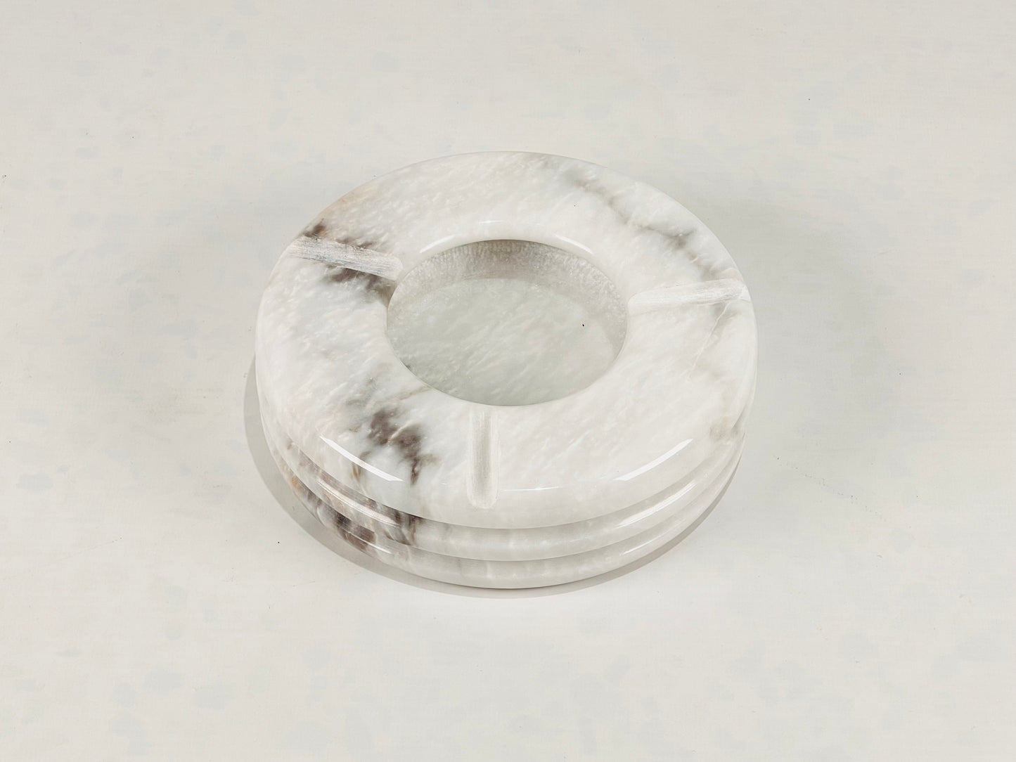 Stacked Rings Ash Tray - Gray