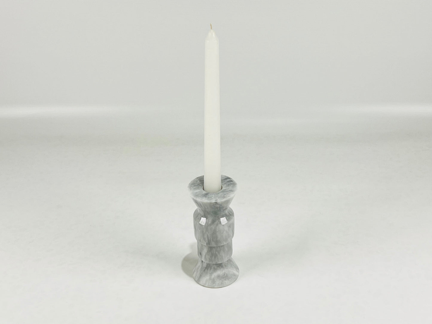 Tiered Candle Stand - Gray