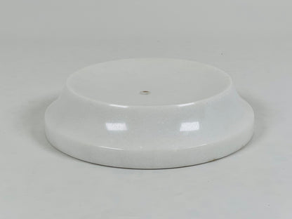 Crater Soap Dish - White