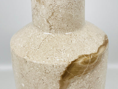Bottled Vase - Beige