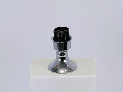 Hourglass Table Lamp - White