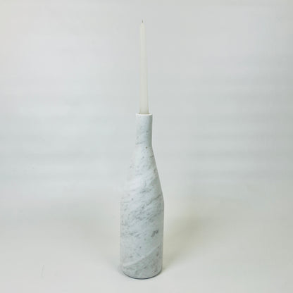 Bullet Ornament Bottle / Candle Stand - Gray