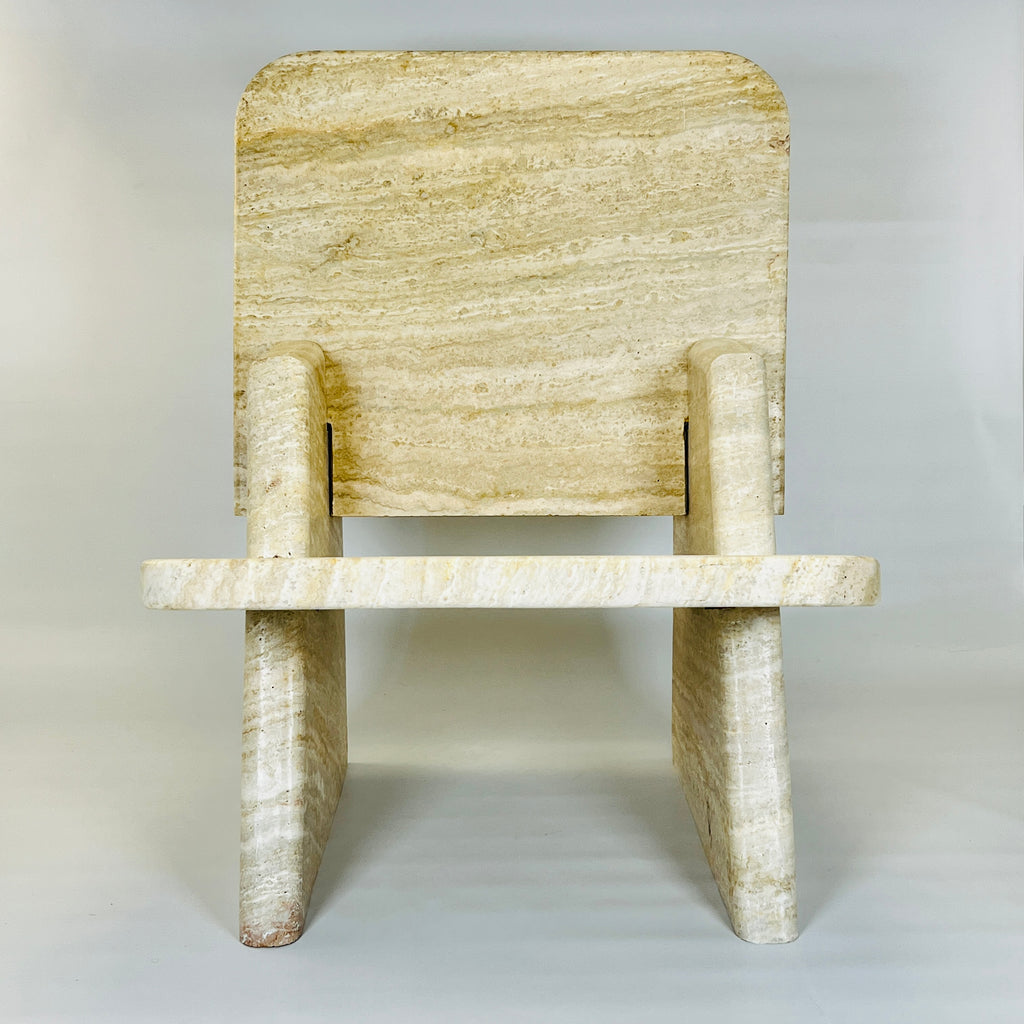 Travertine Throne Chair (CH06)