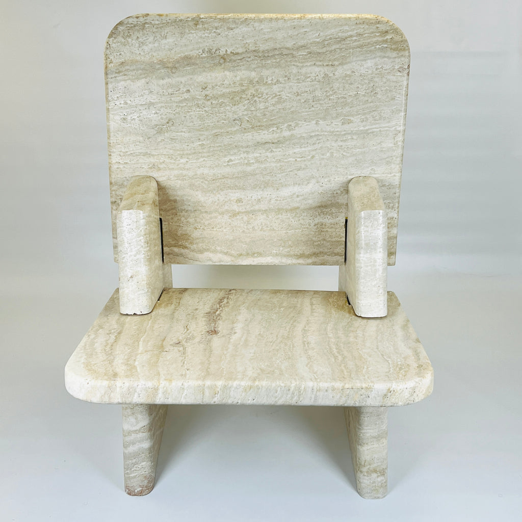 Travertine Throne Chair (CH06)