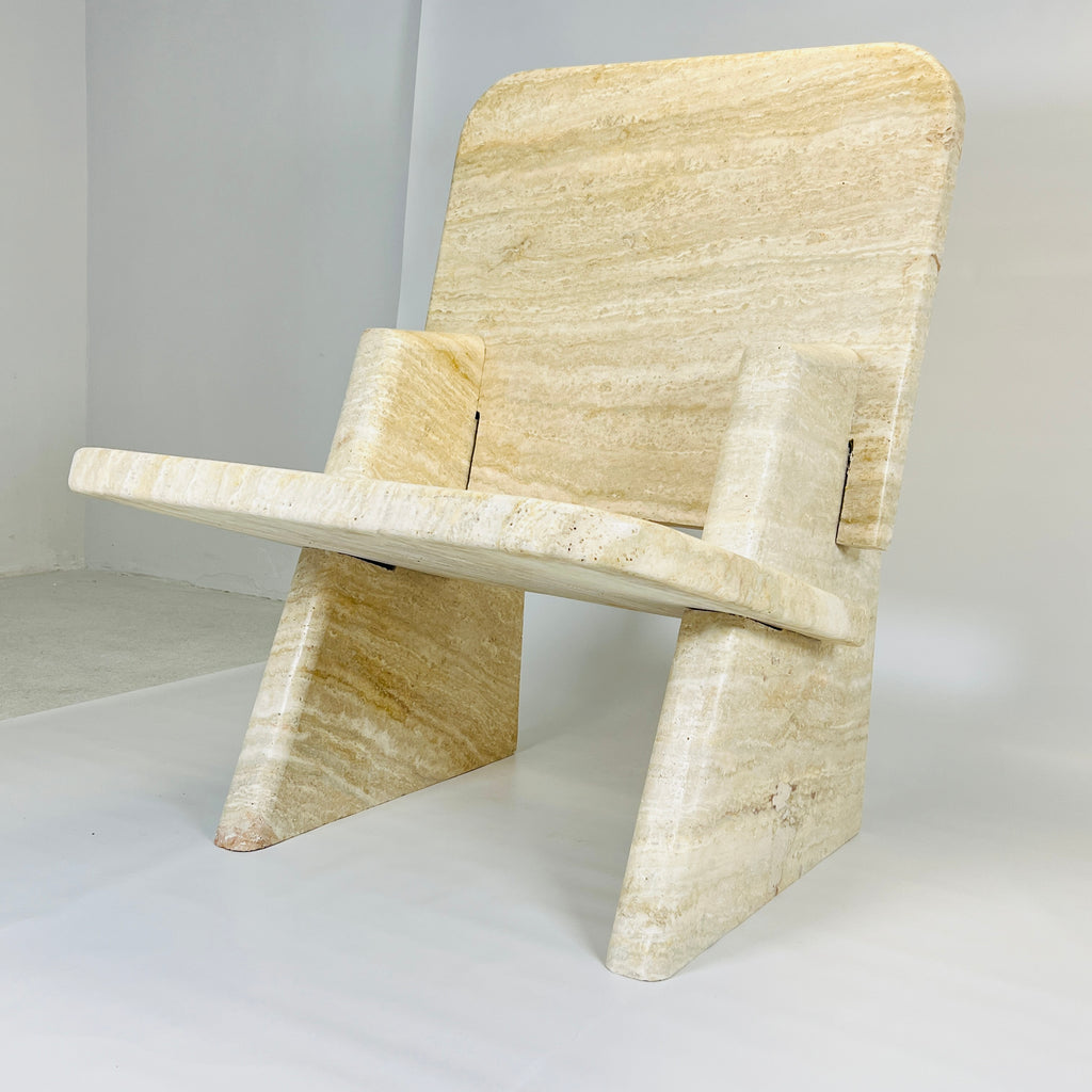 Travertine Throne Chair (CH06)