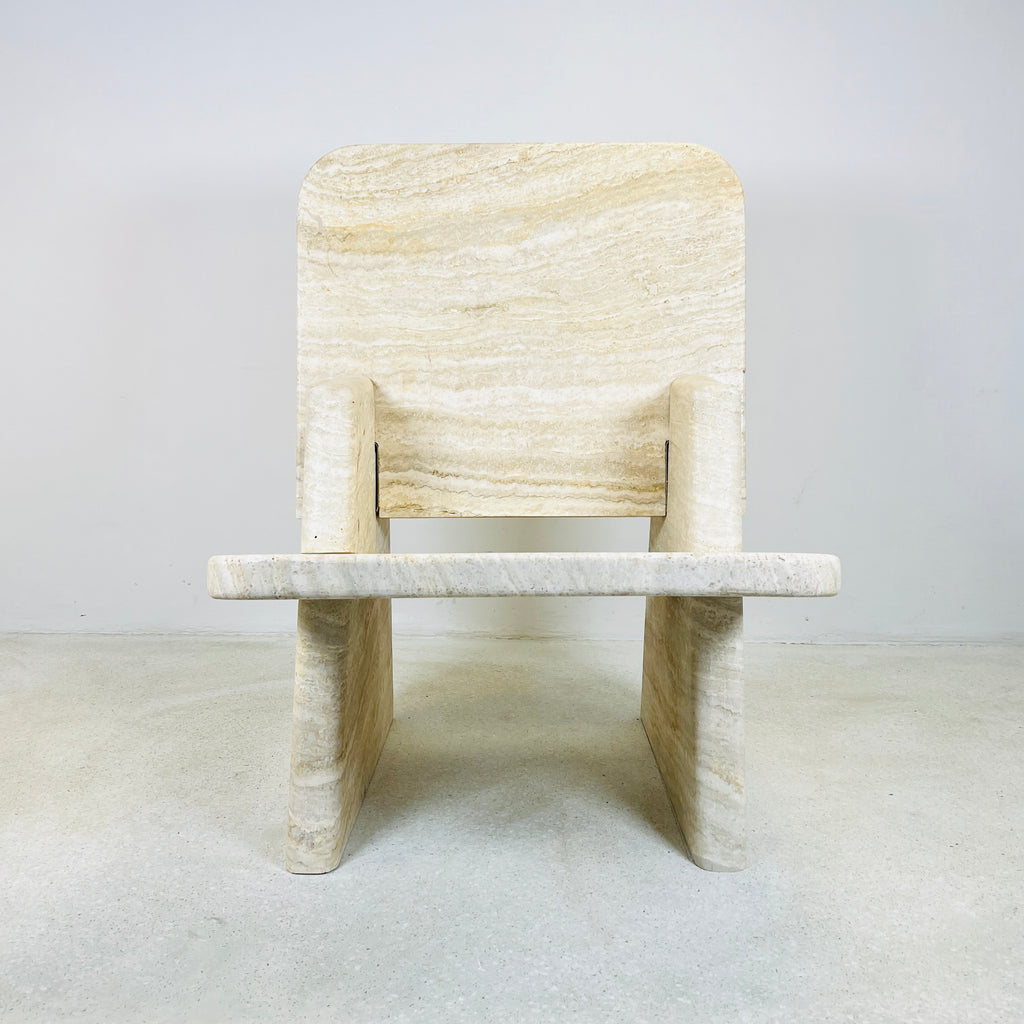 Travertine Throne Chair (CH08)