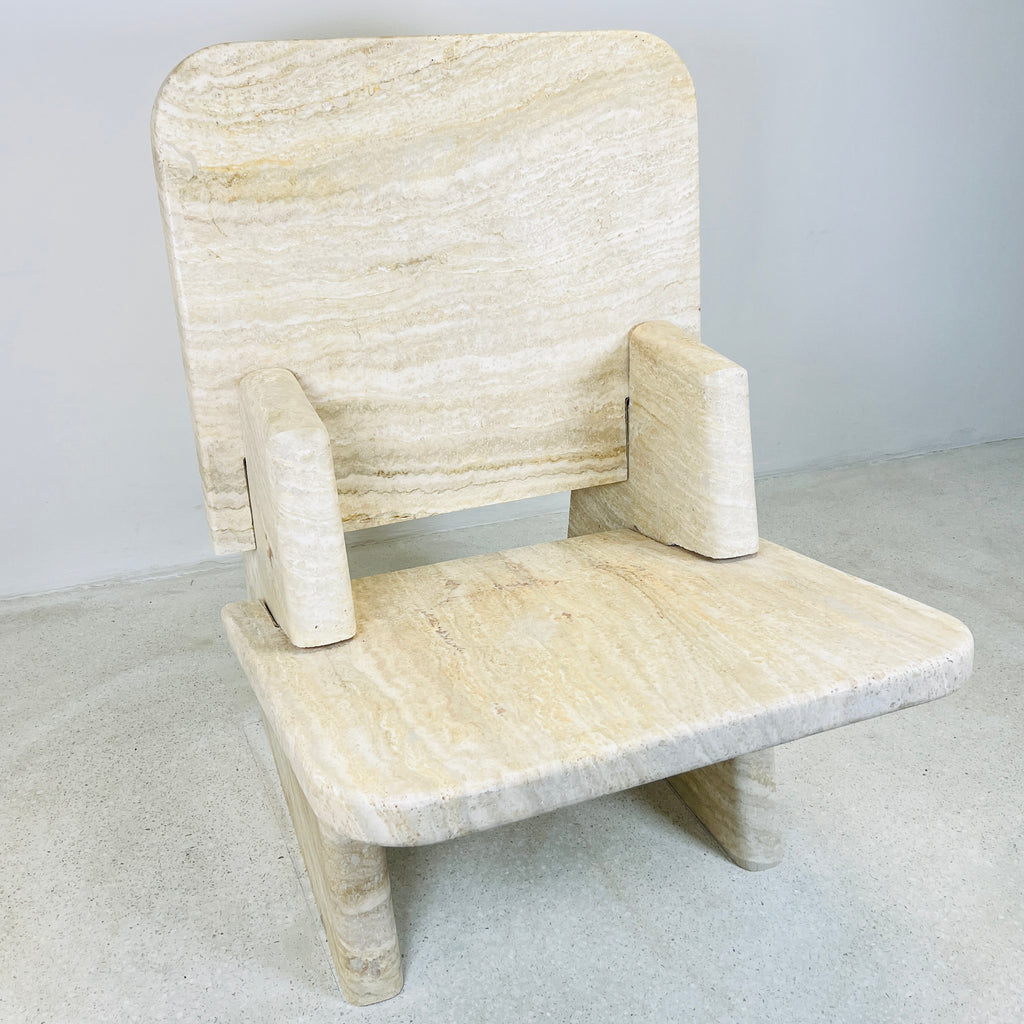 Travertine Throne Chair (CH08)