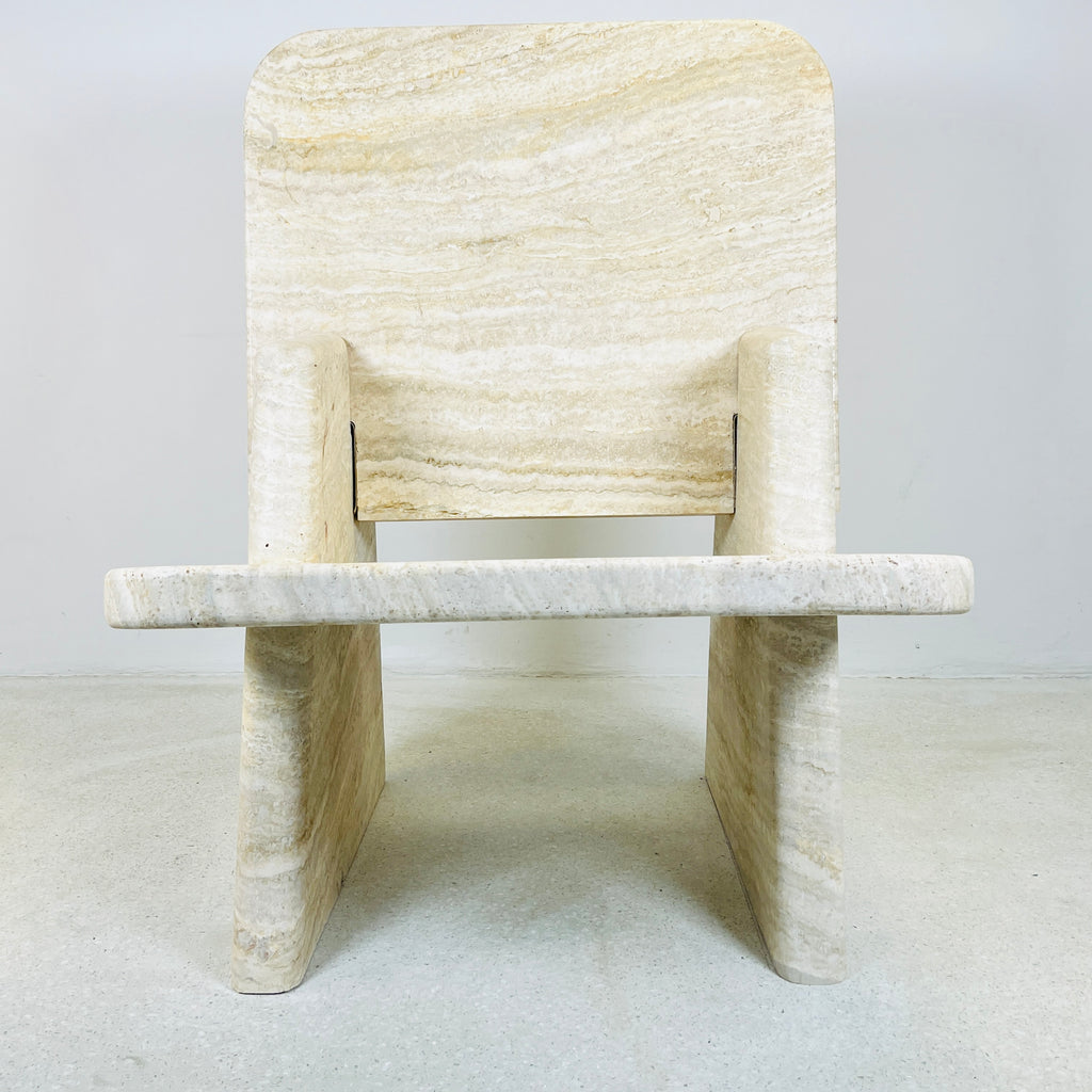 Travertine Throne Chair (CH08)