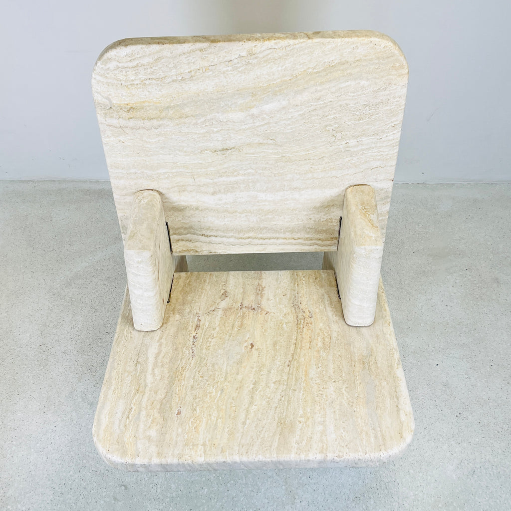 Travertine Throne Chair (CH08)