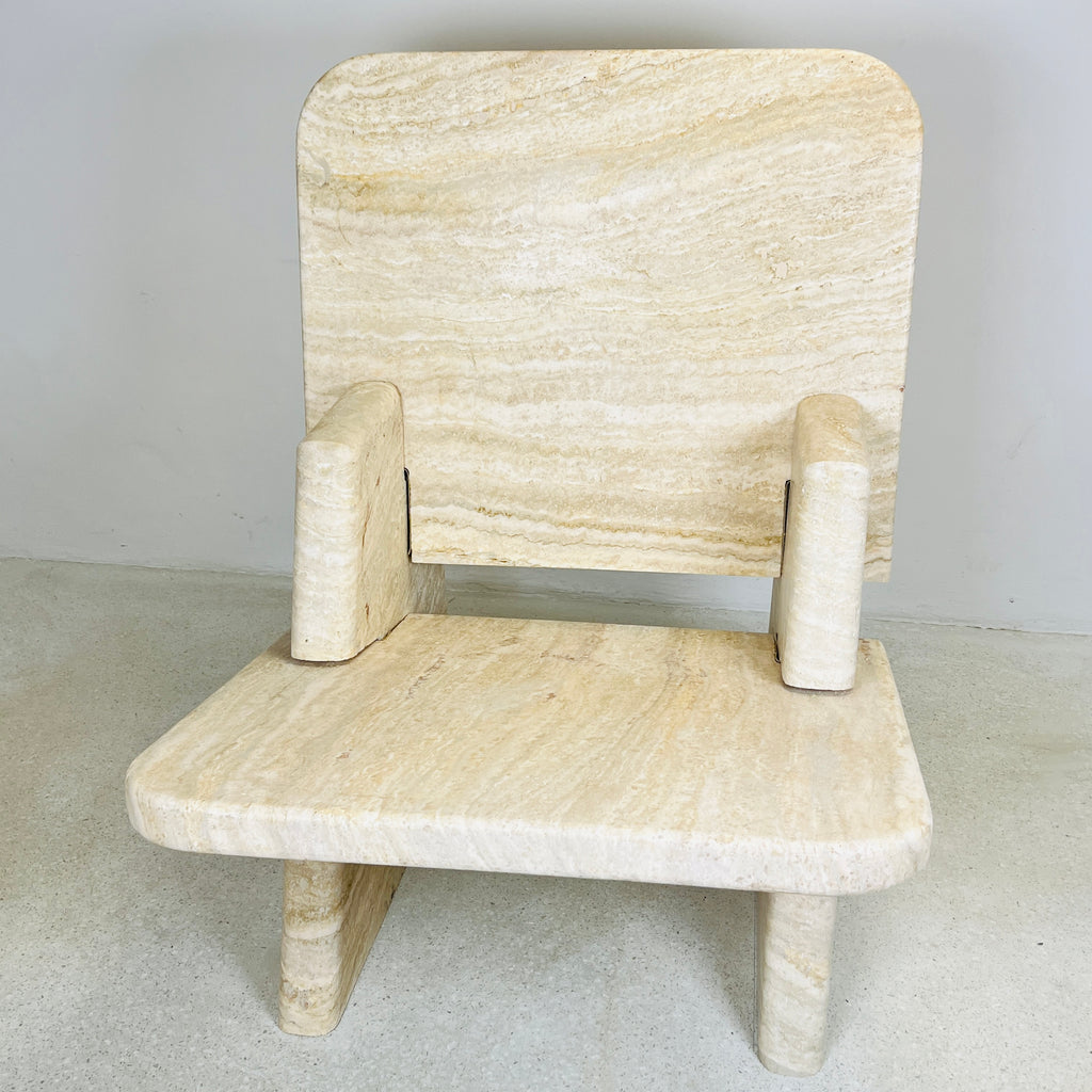 Travertine Throne Chair (CH08)