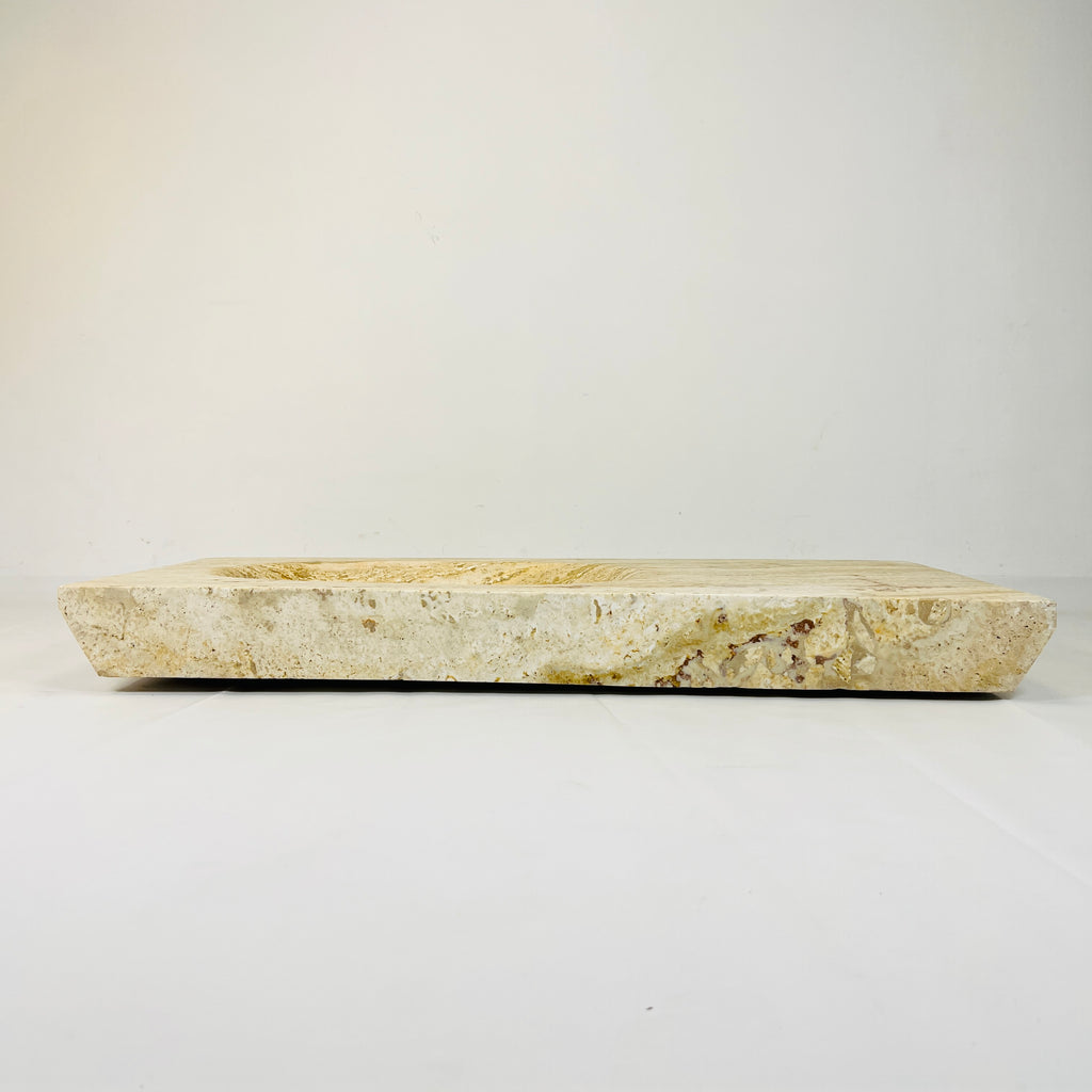 Rectangle Sand Grazed Marble Sink