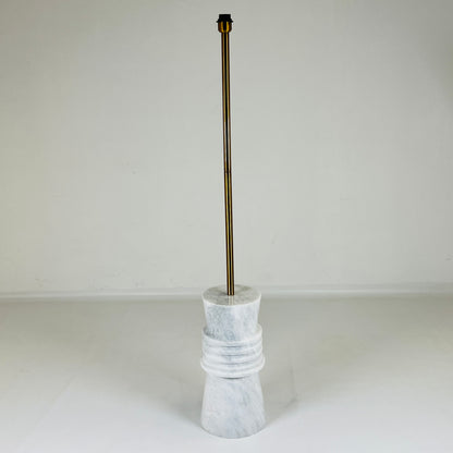 Frustum Ringed Floor Lamp - Gray
