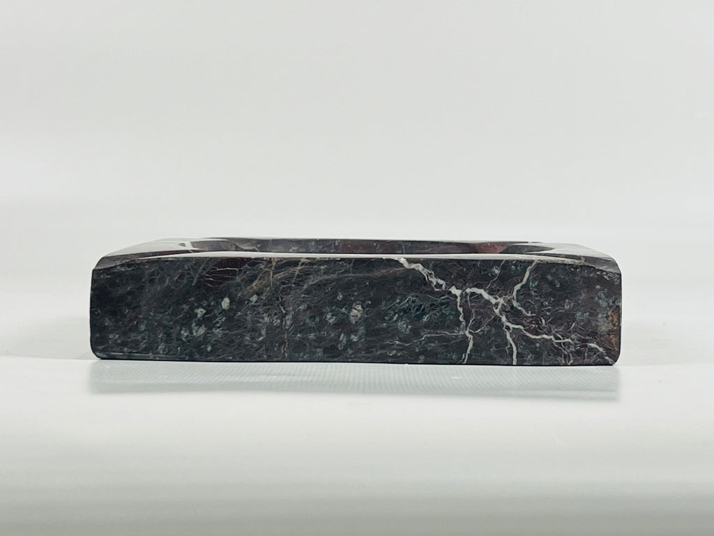 Marble Burgundy Square Ash Tray