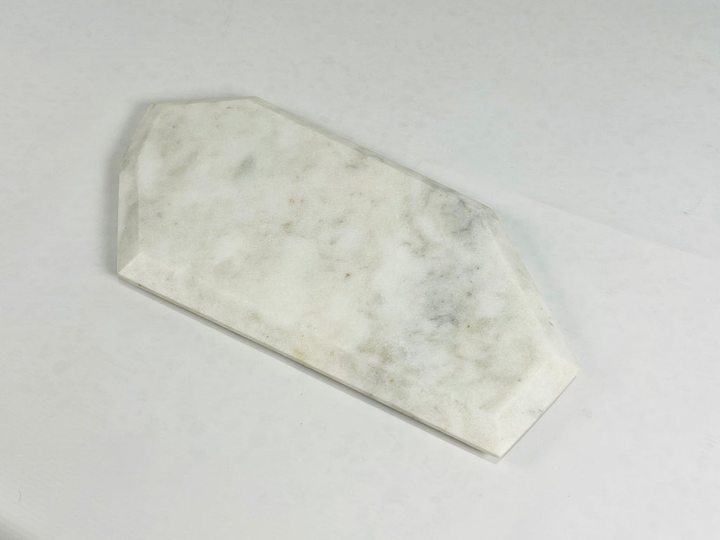 Irregular Marble Grey Blotched Tray