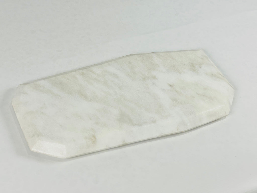 Irregular Marble Grey Splotched Tray