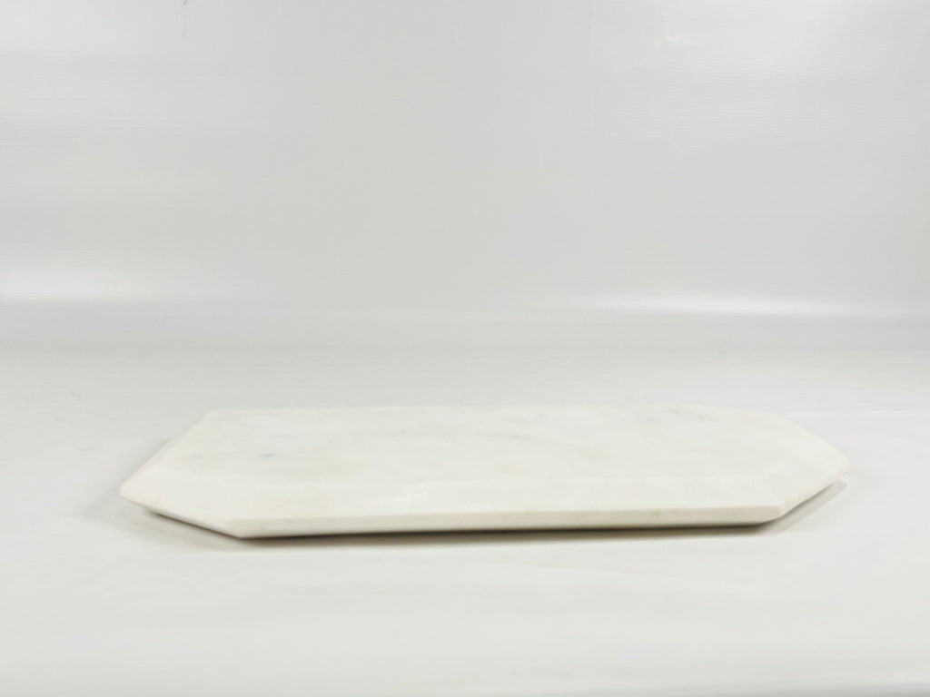 Irregular Marble Light Grey Tray