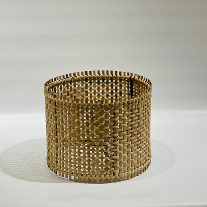 Drum Weave Cane Lamp Shade (Small)