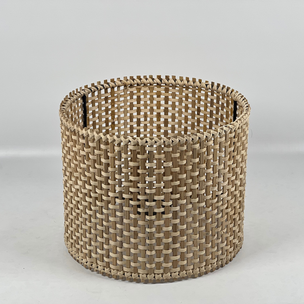 Drum Weave Cane Lamp Shade (Small)