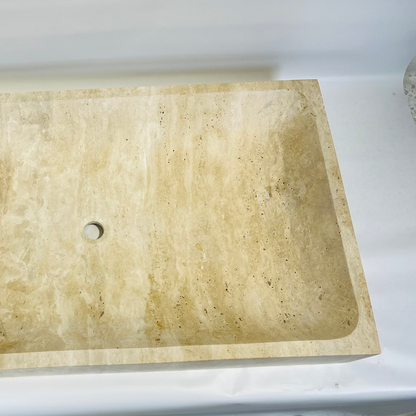 Rectangular Basin - Beige