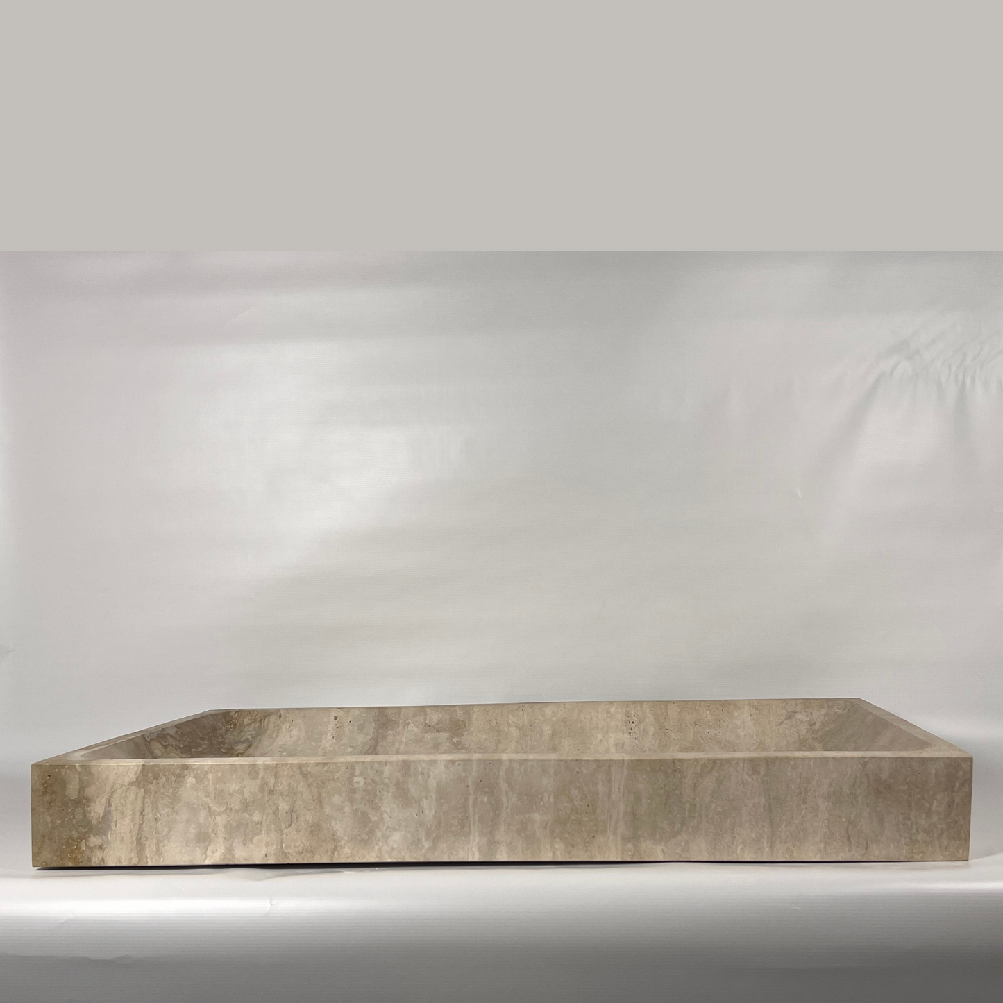 Rectangular Basin - Beige