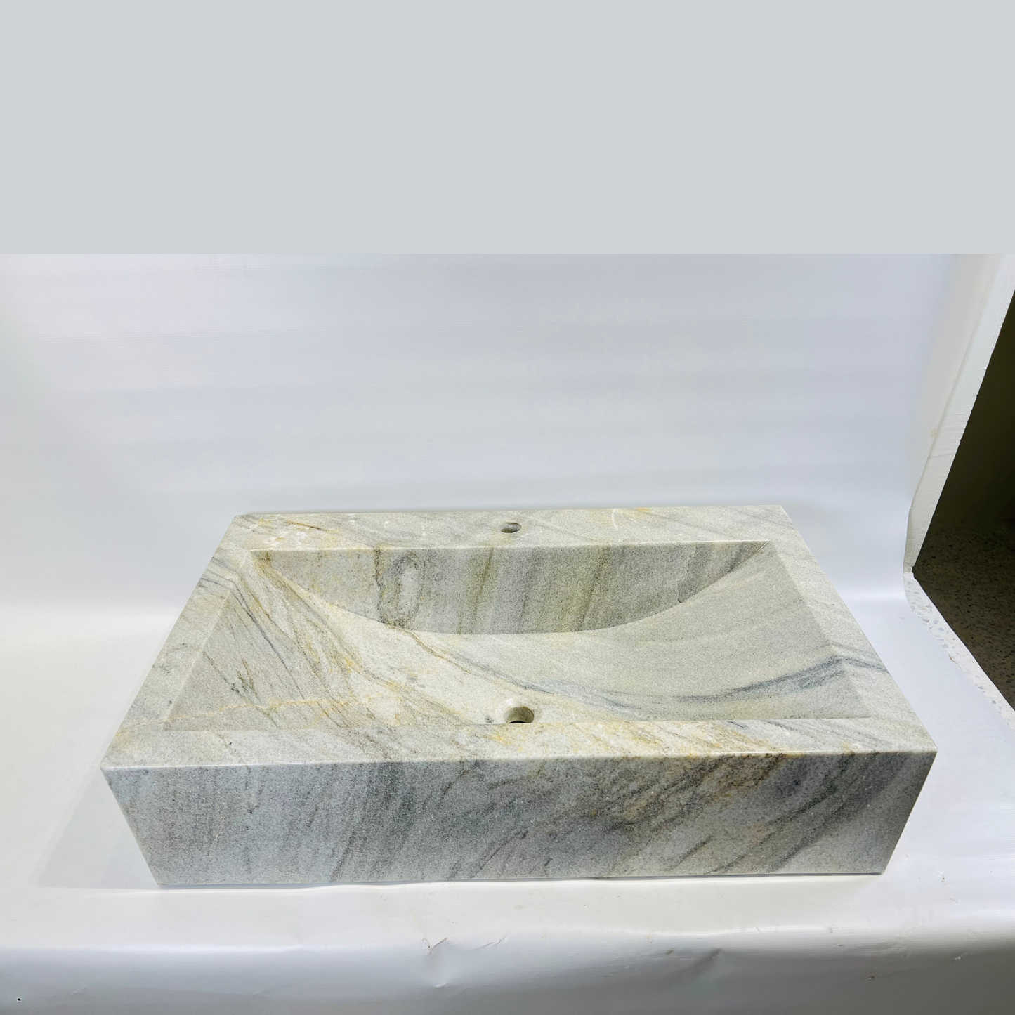Trough Sink - Gray