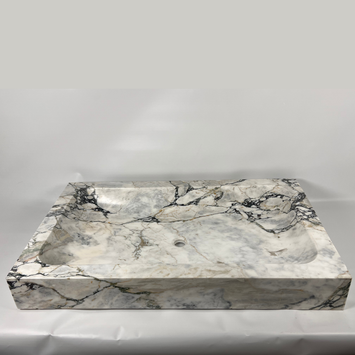 Rectangular Basin - Green Commando