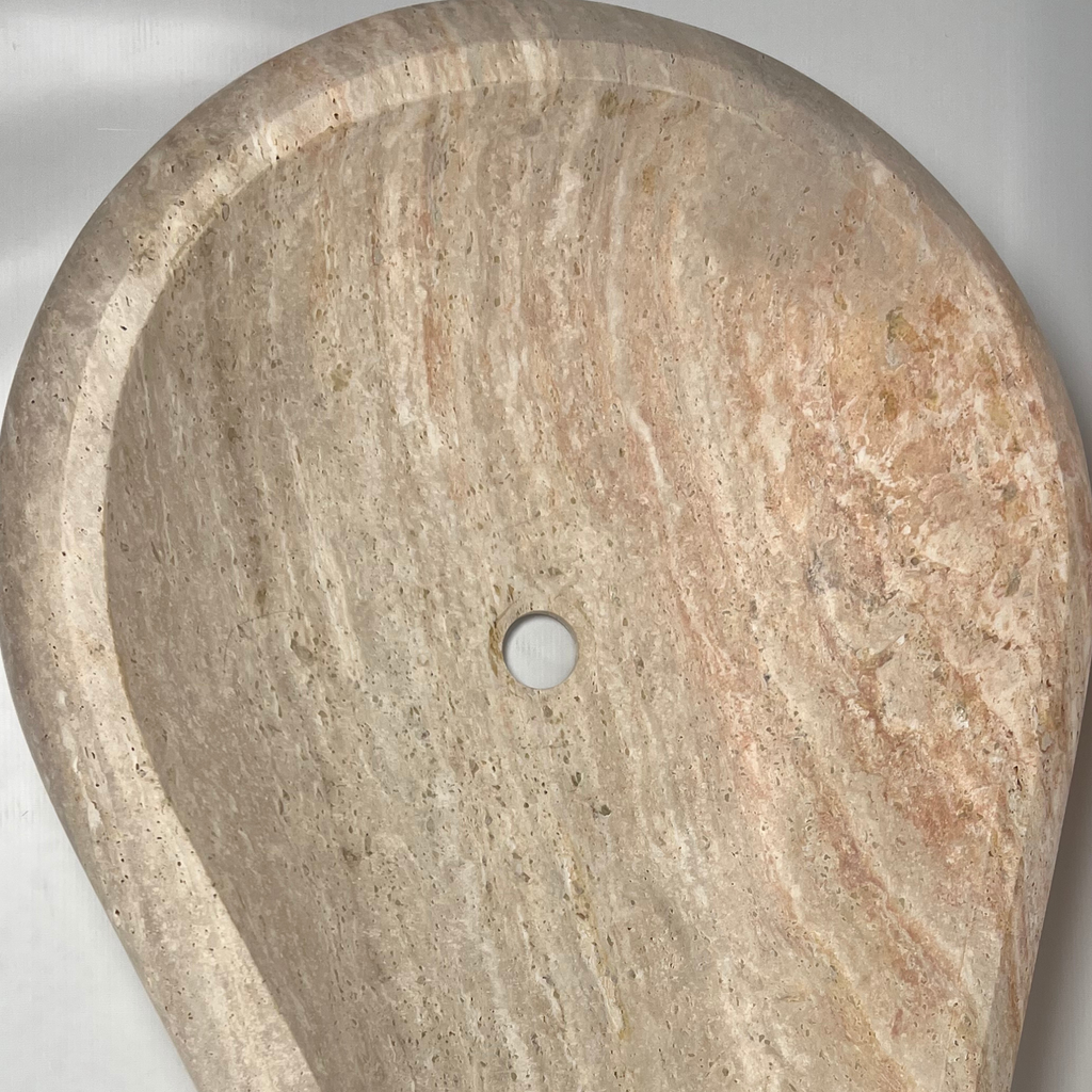 Atoll Travertine Sink