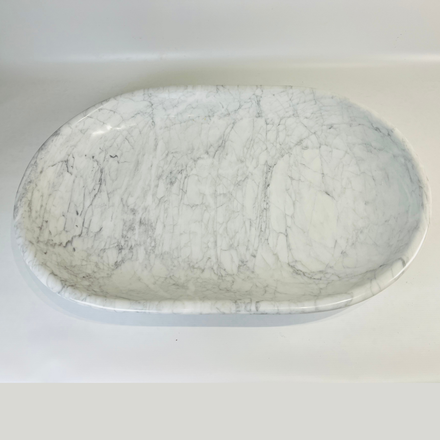 Oval Grey Platter