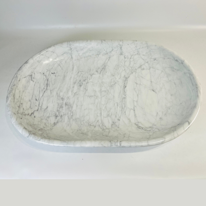 Oval Grey Platter